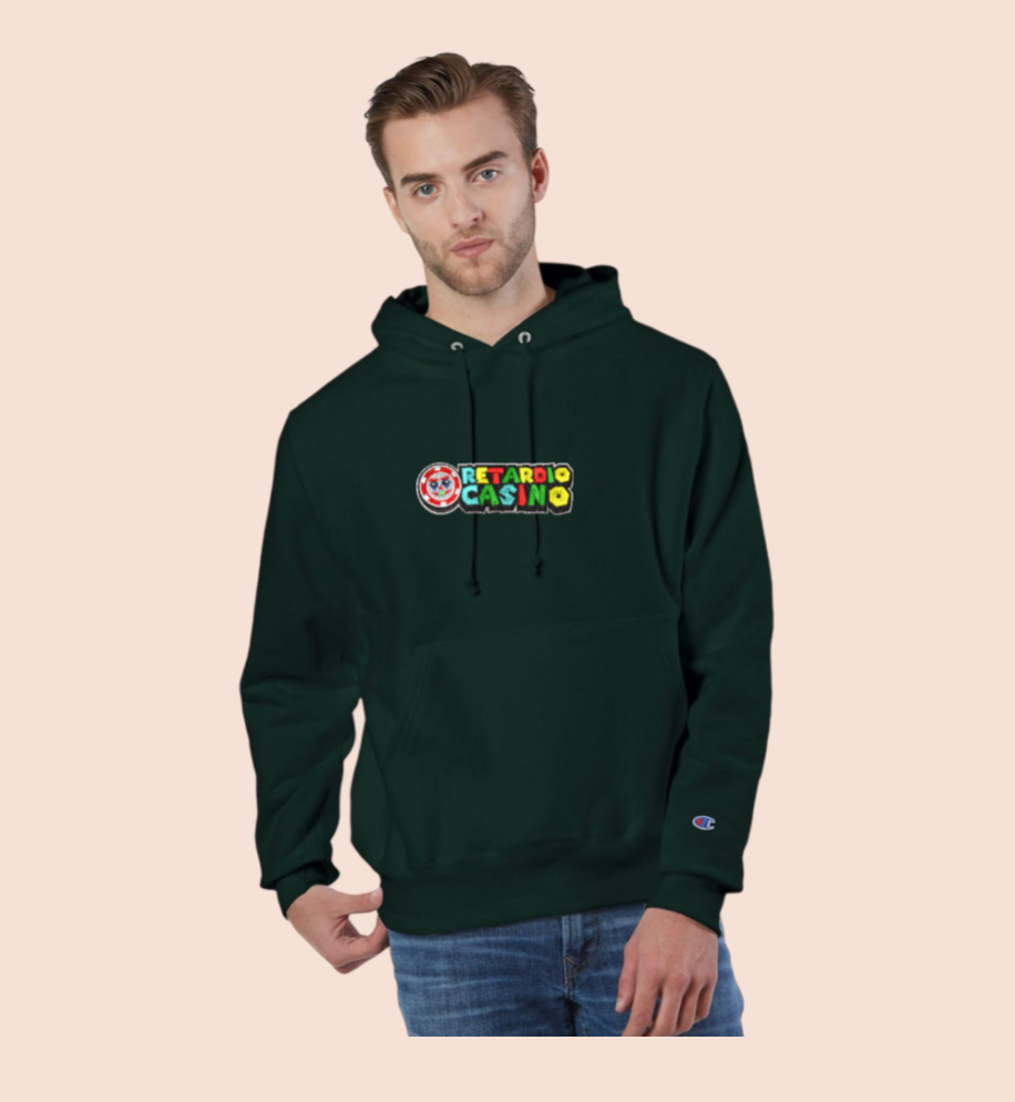 Retardio Casino Champion Hoodie