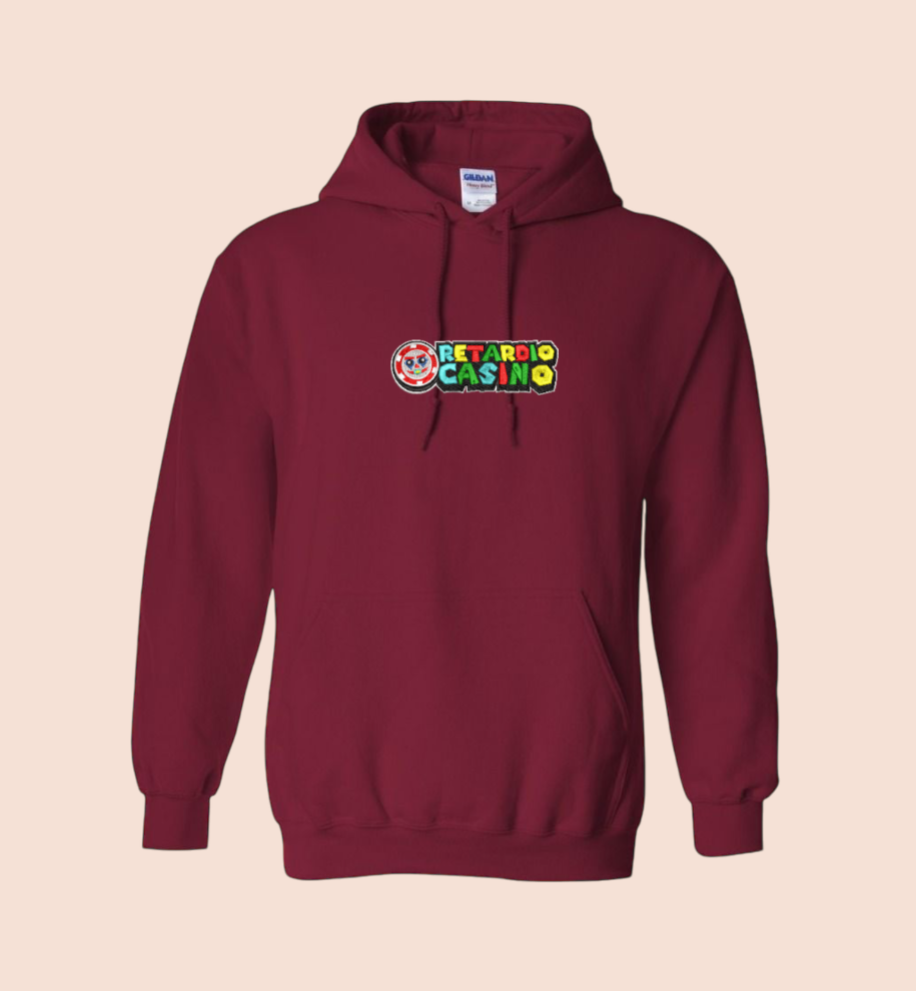 Retardio Casino Gildan Hoodie