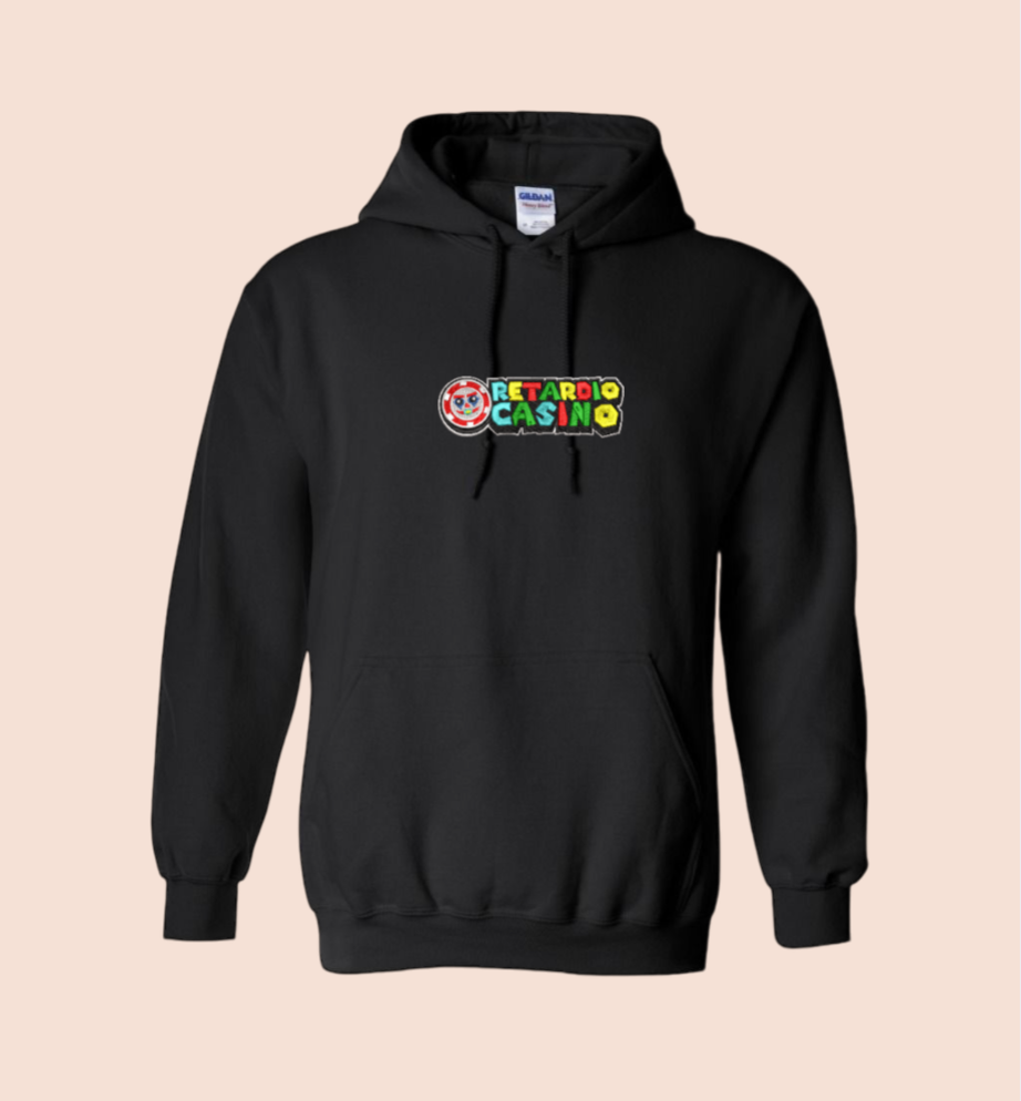 Retardio Casino Gildan Hoodie