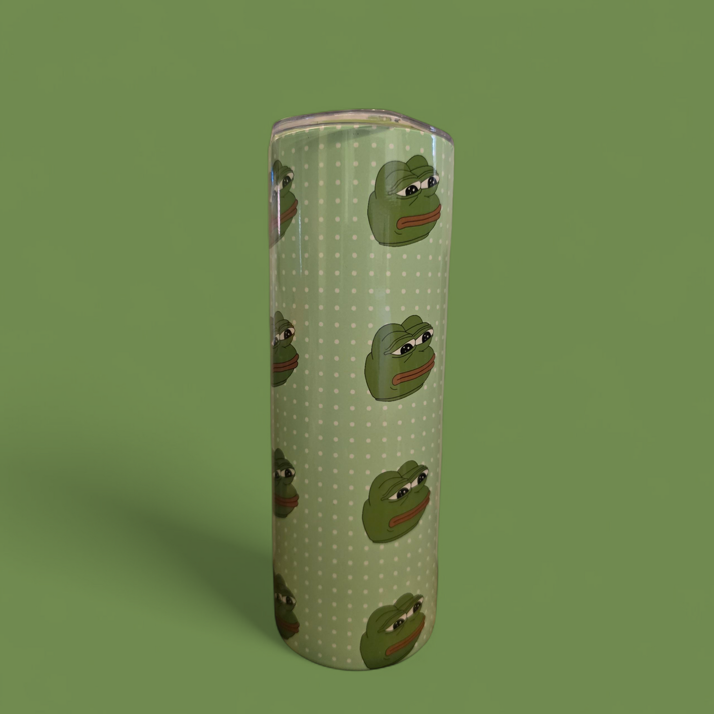 PEPE skinny tumbler 20oz