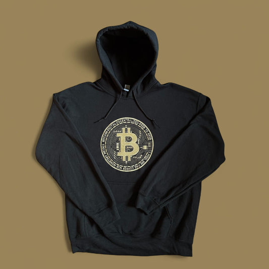 Bitcoin Embroidered Hoodie