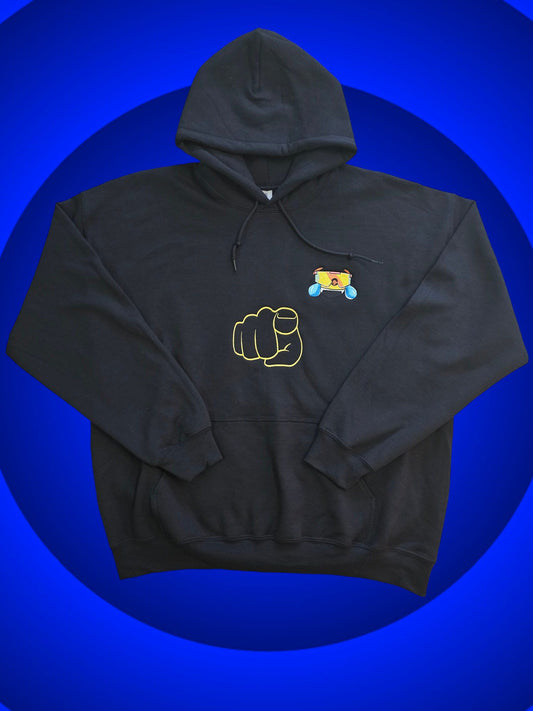 MOG Hoodie w/ Big Finger and JoyCat
