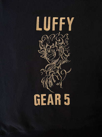 Luffy Gear 5 Embroidered Hoodie | One Piece