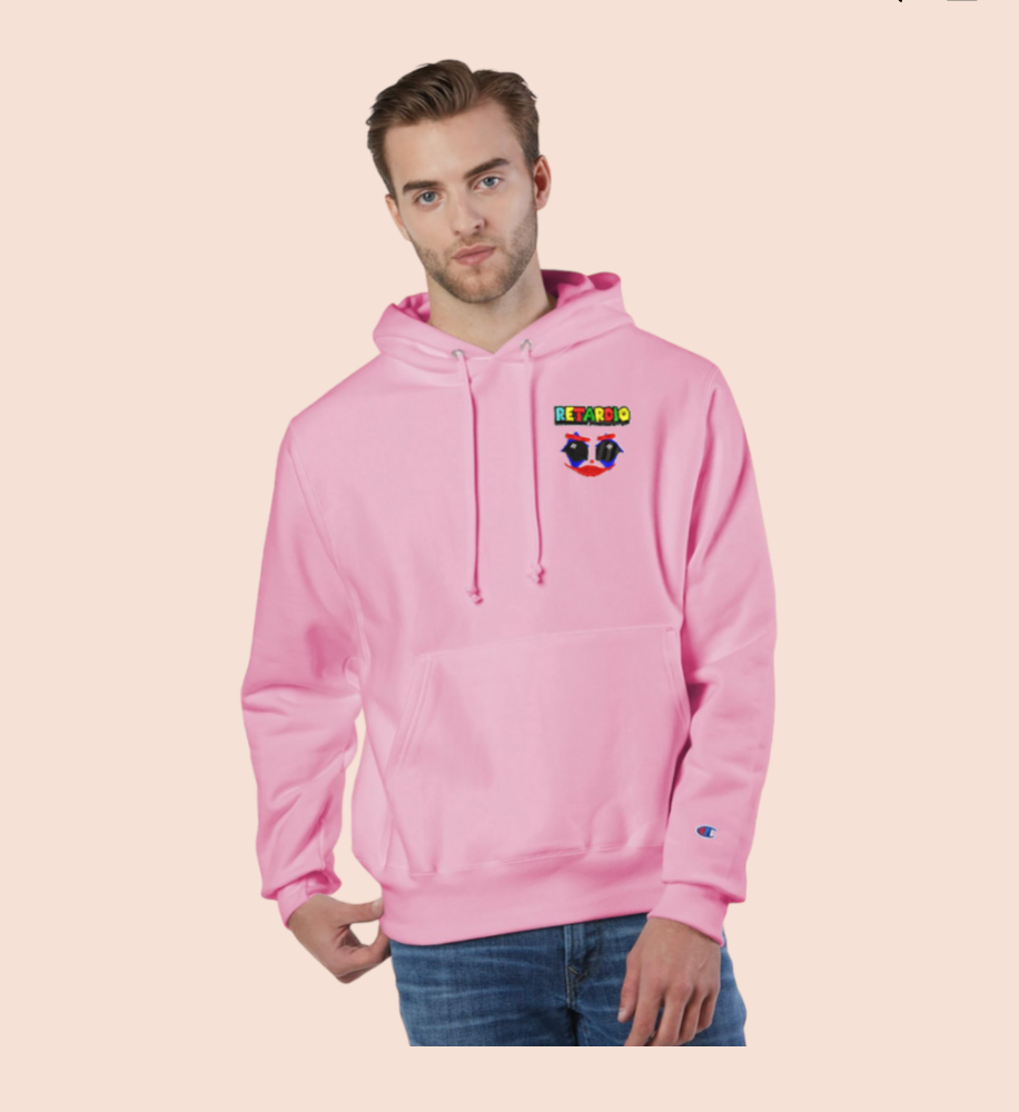 Retardio + Clown Champion Hoodie