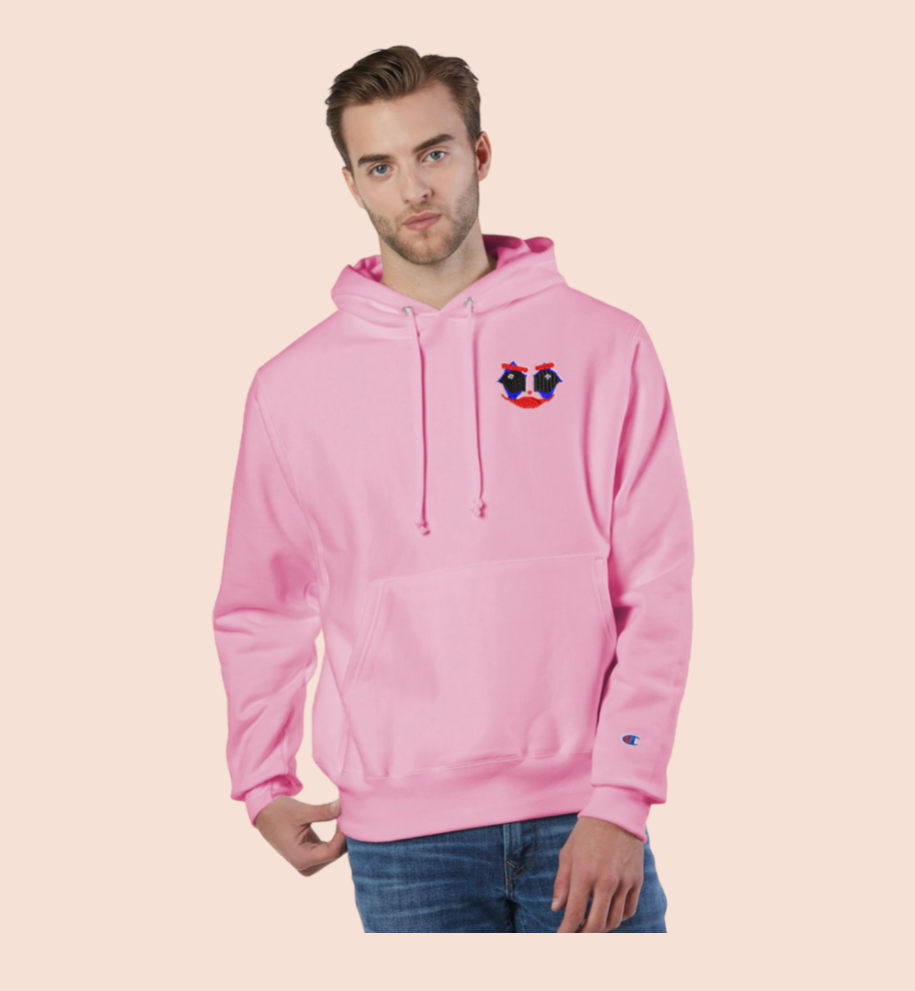 Retardio Clown Face Champion Hoodie