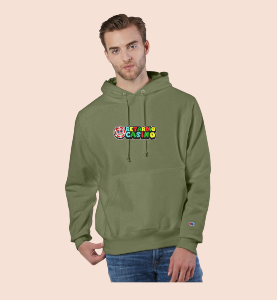 Retardio Casino Champion Hoodie