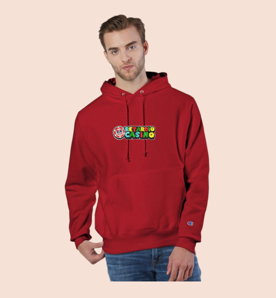 Retardio Casino Champion Hoodie