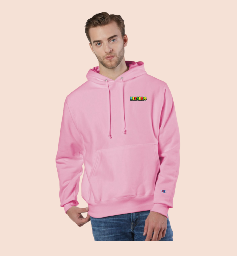 Retardio Logo Champion Hoodi