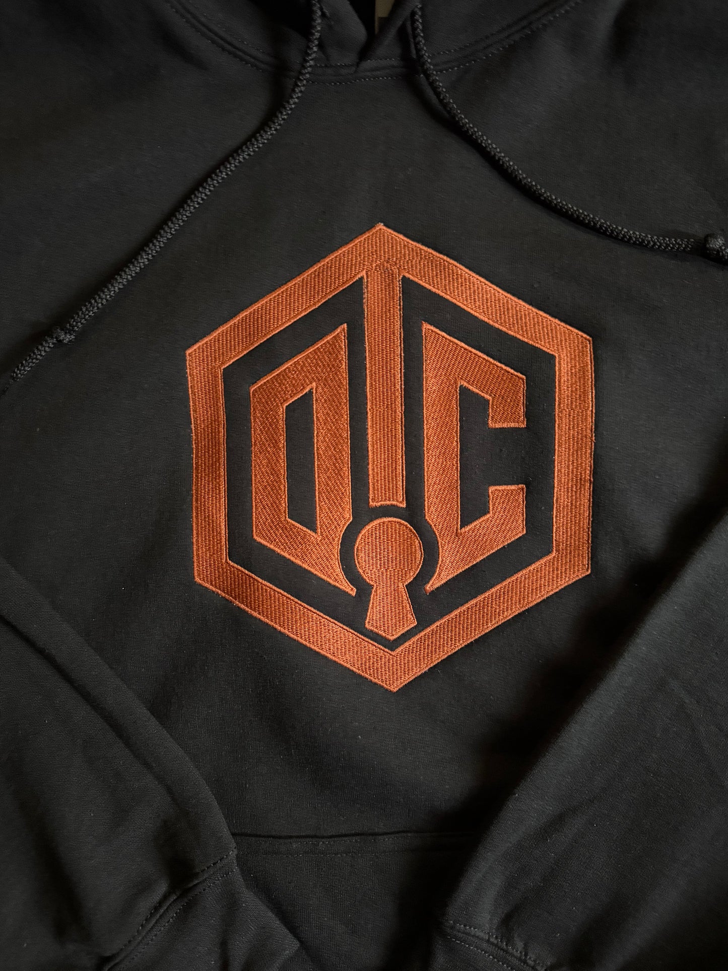 Decrypt Embroidered Hoodie