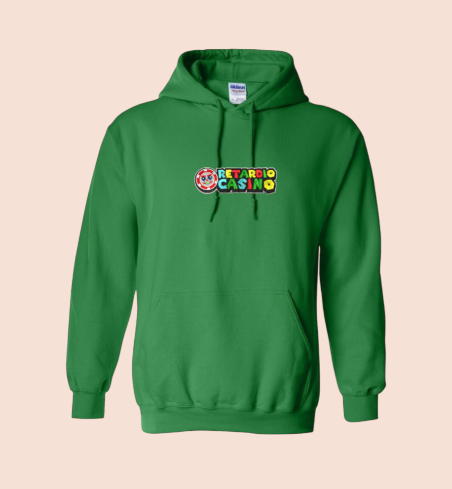 Retardio Casino Gildan Hoodie