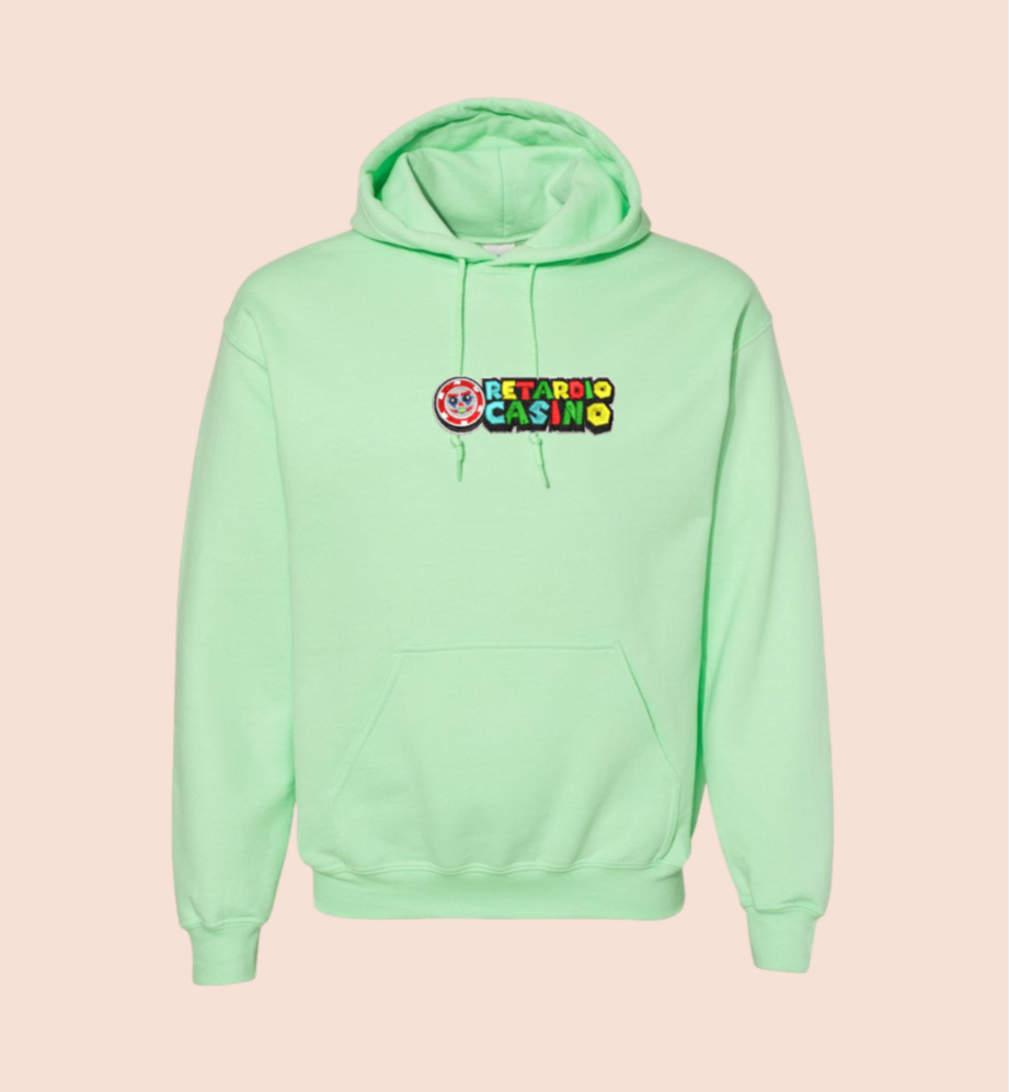 Retardio Casino Gildan Hoodie