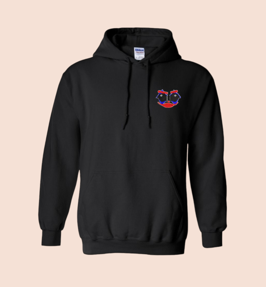 Retardio Clown Face Gildan Hoodie
