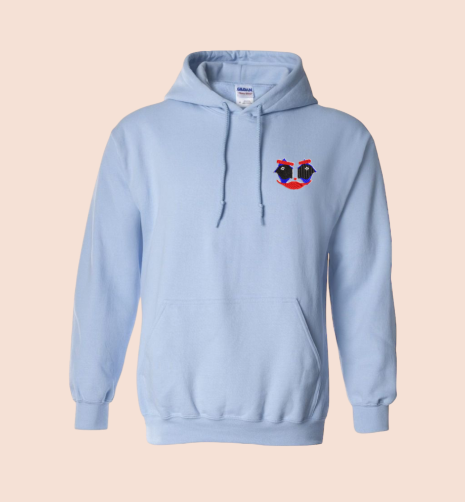 Retardio Clown Face Gildan Hoodie