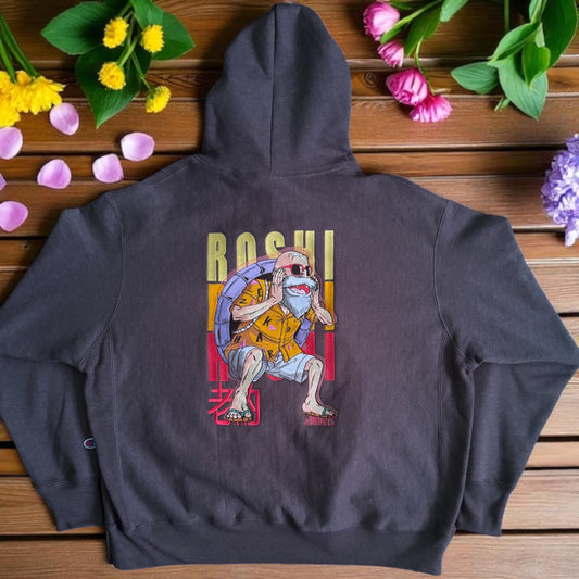 Master Roshi Embroidered Hoodie