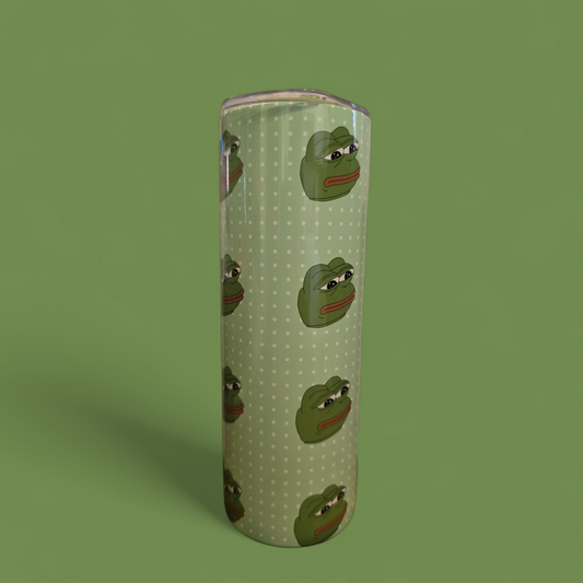 PEPE skinny tumbler 20oz