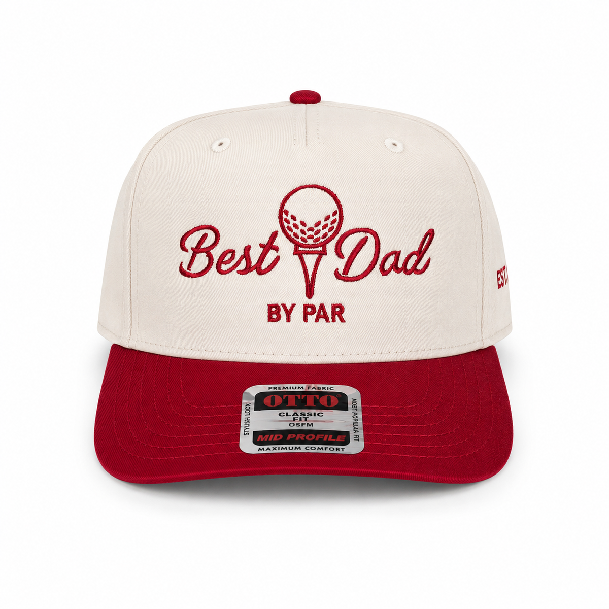 Best Dad By Par Golf Hat