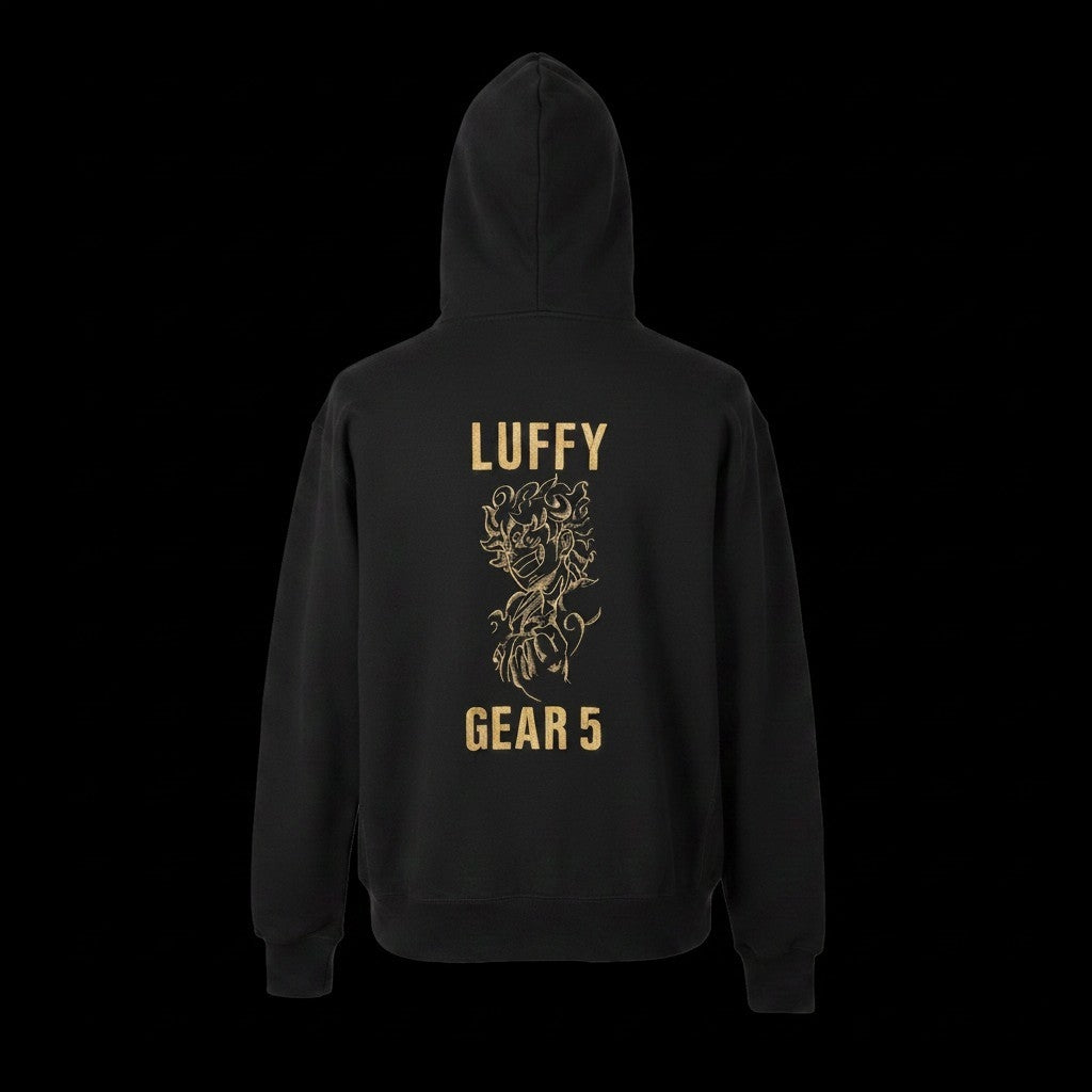 Luffy Gear 5 Embroidered Hoodie | One Piece (Gildan or Champion)
