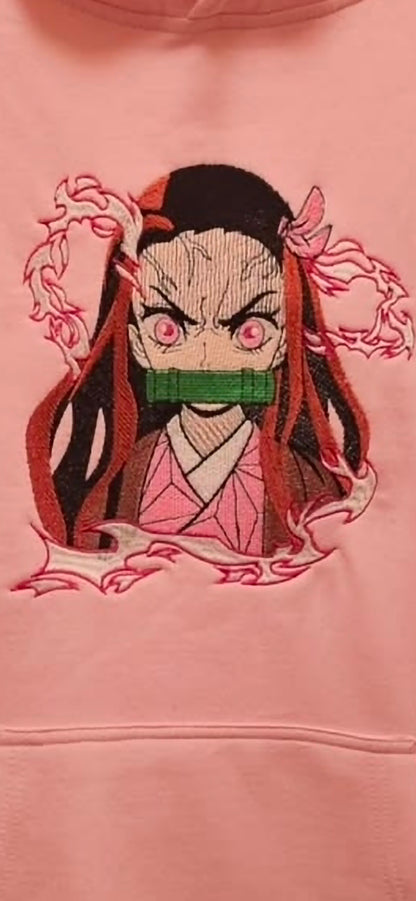 nezuko-kamado-demon-form-embroidery-detail-red-eyes-bamboo-pink-flame